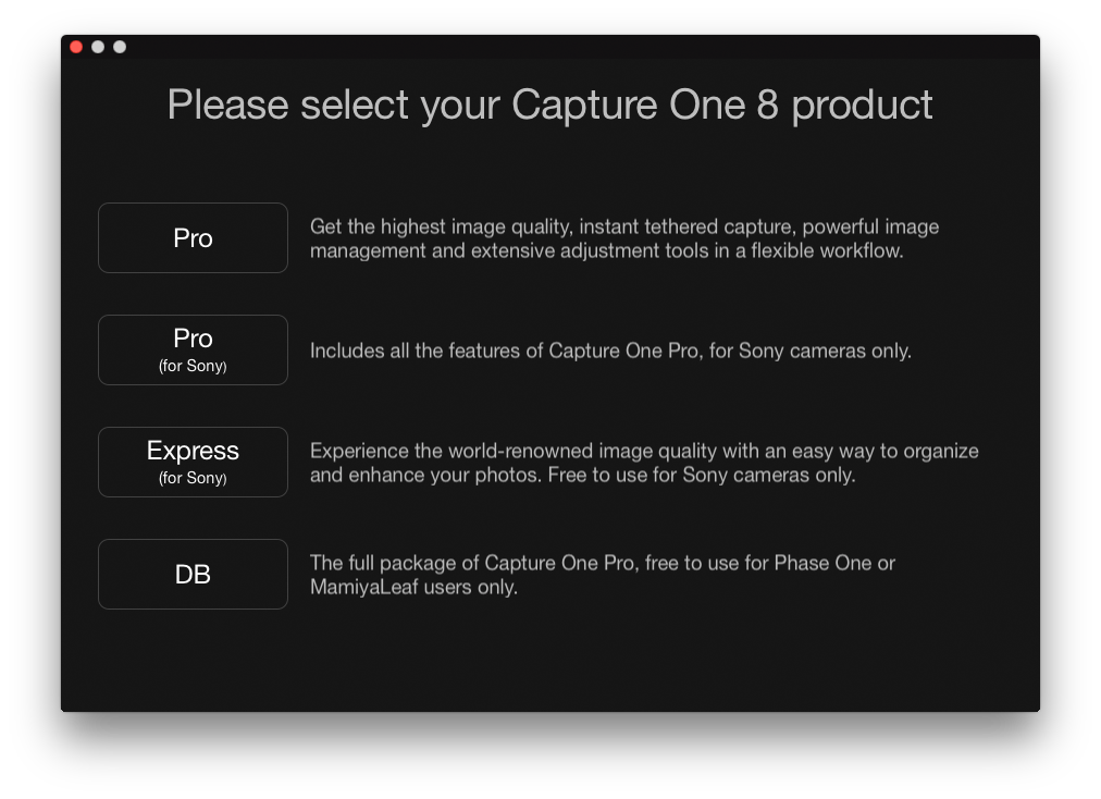 capture one pro sony