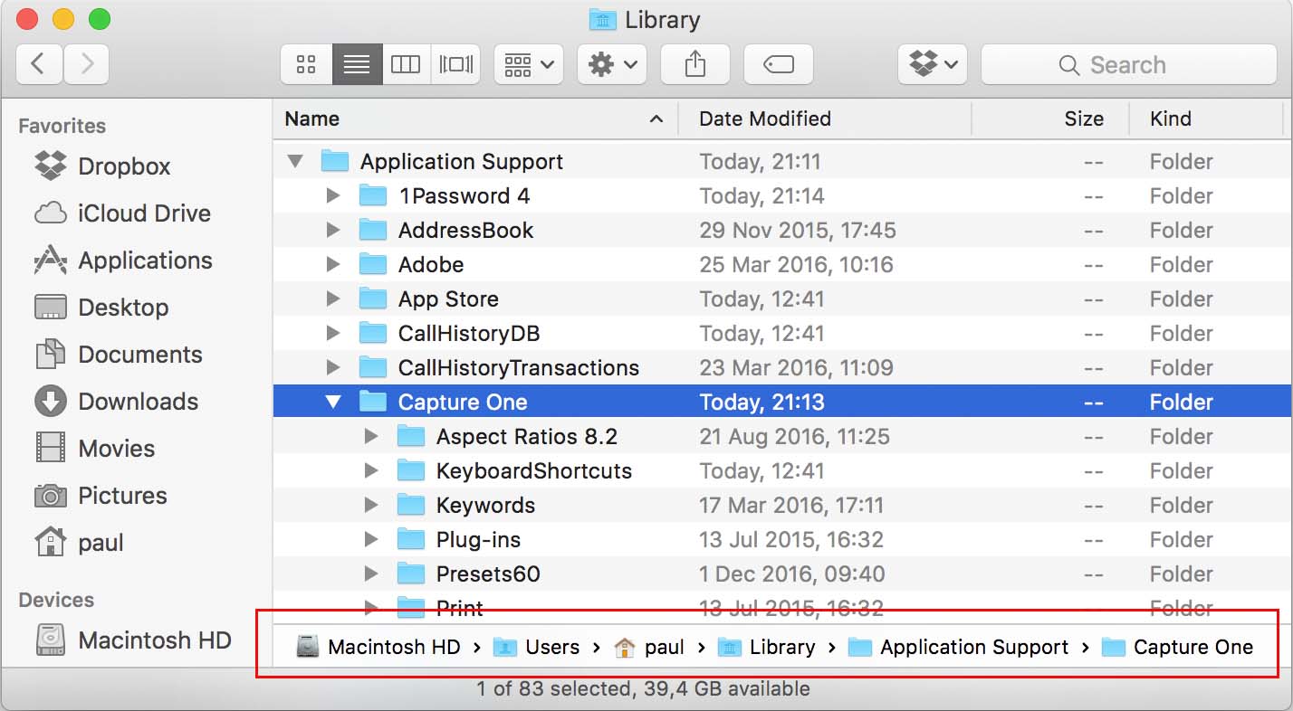 Dropbox Folder In Finder