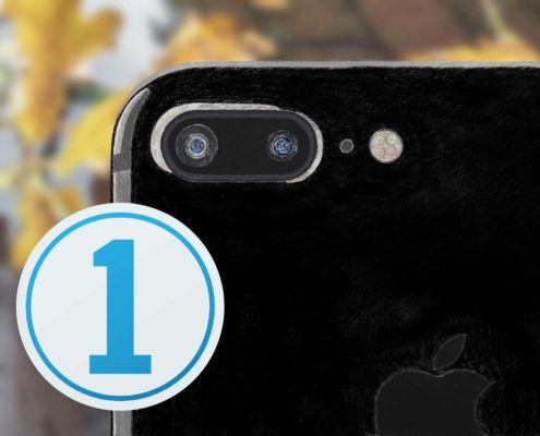 iPhone 7 Plus, capture one 10 logo