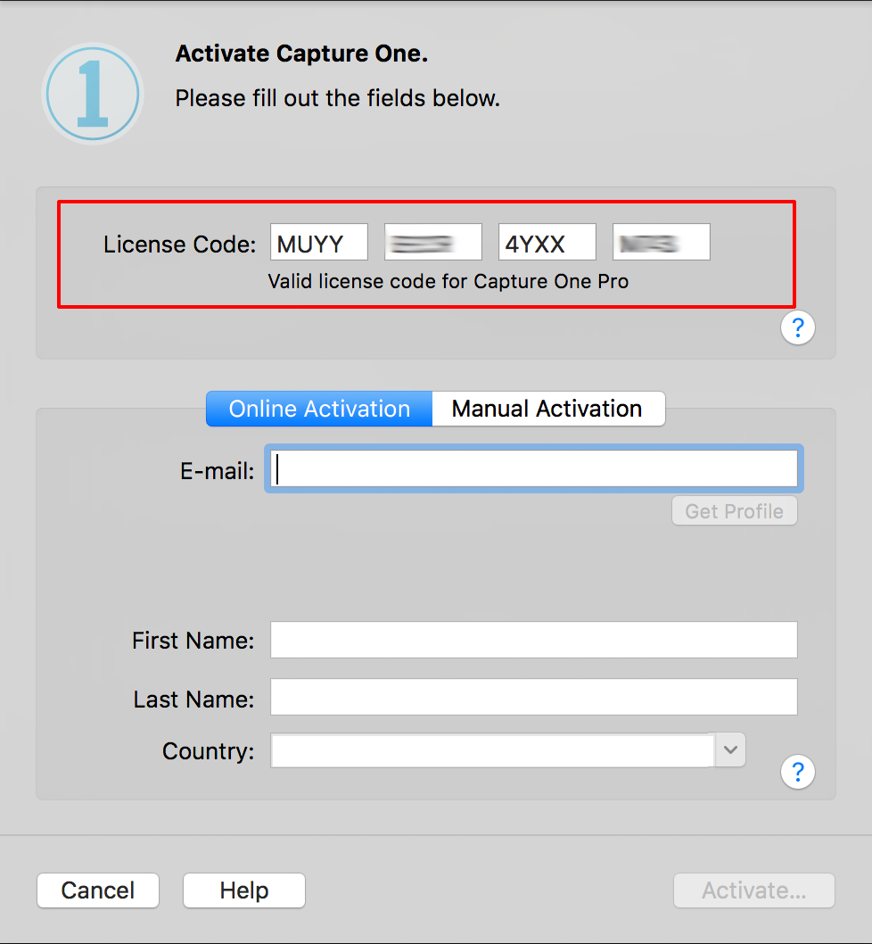 Capture One Pro License