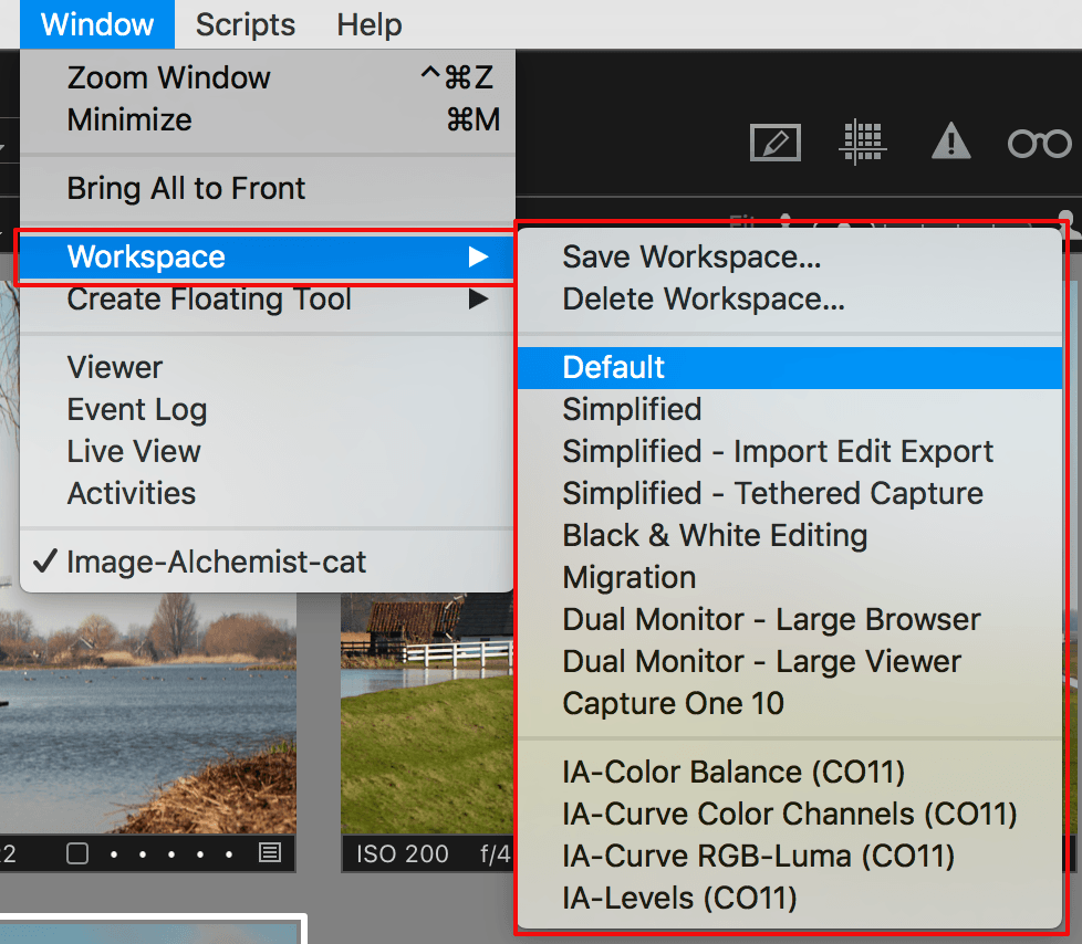 Capture one help support