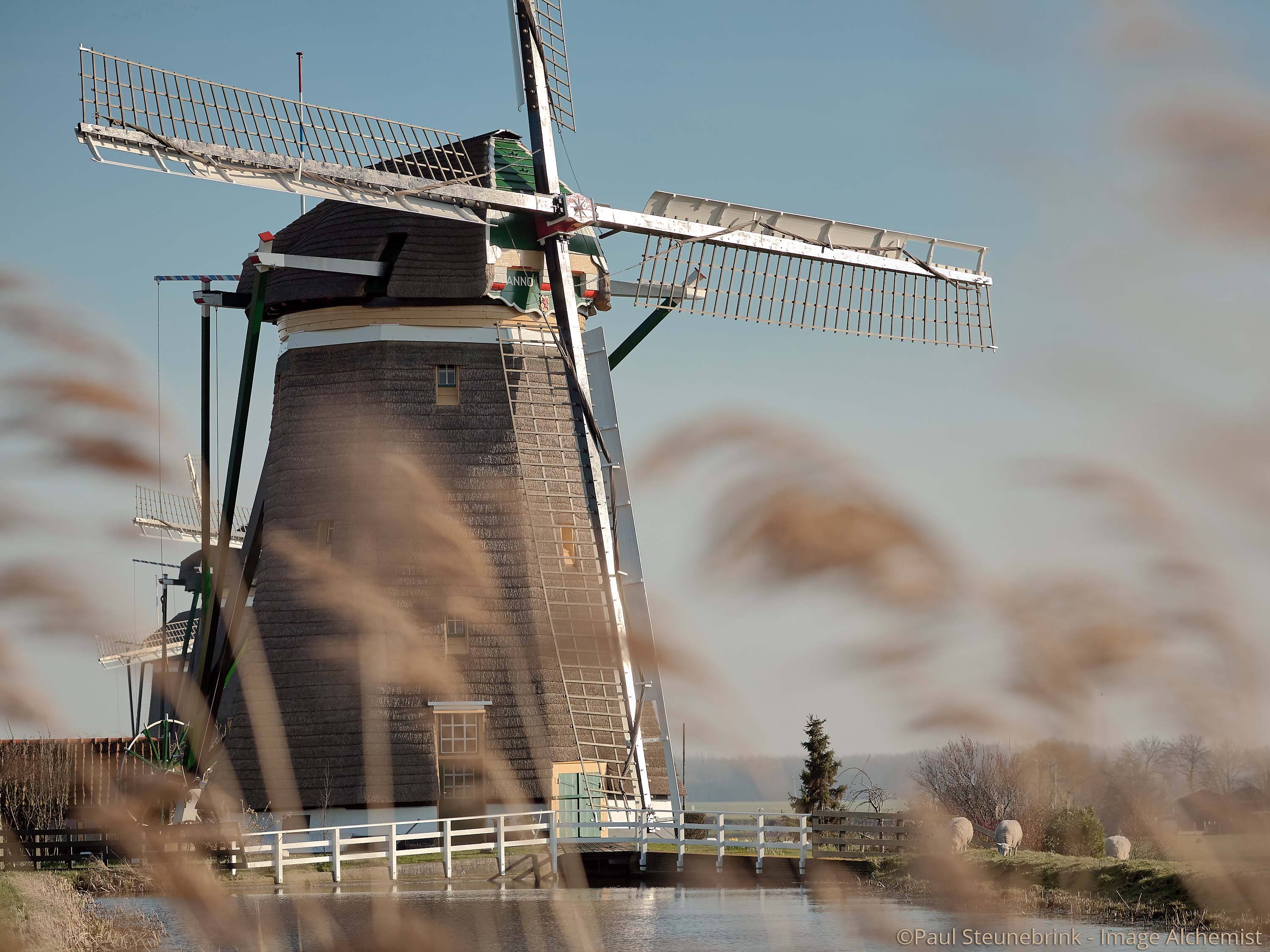 capture one workspace, windmill from stompwijk, the netherlands